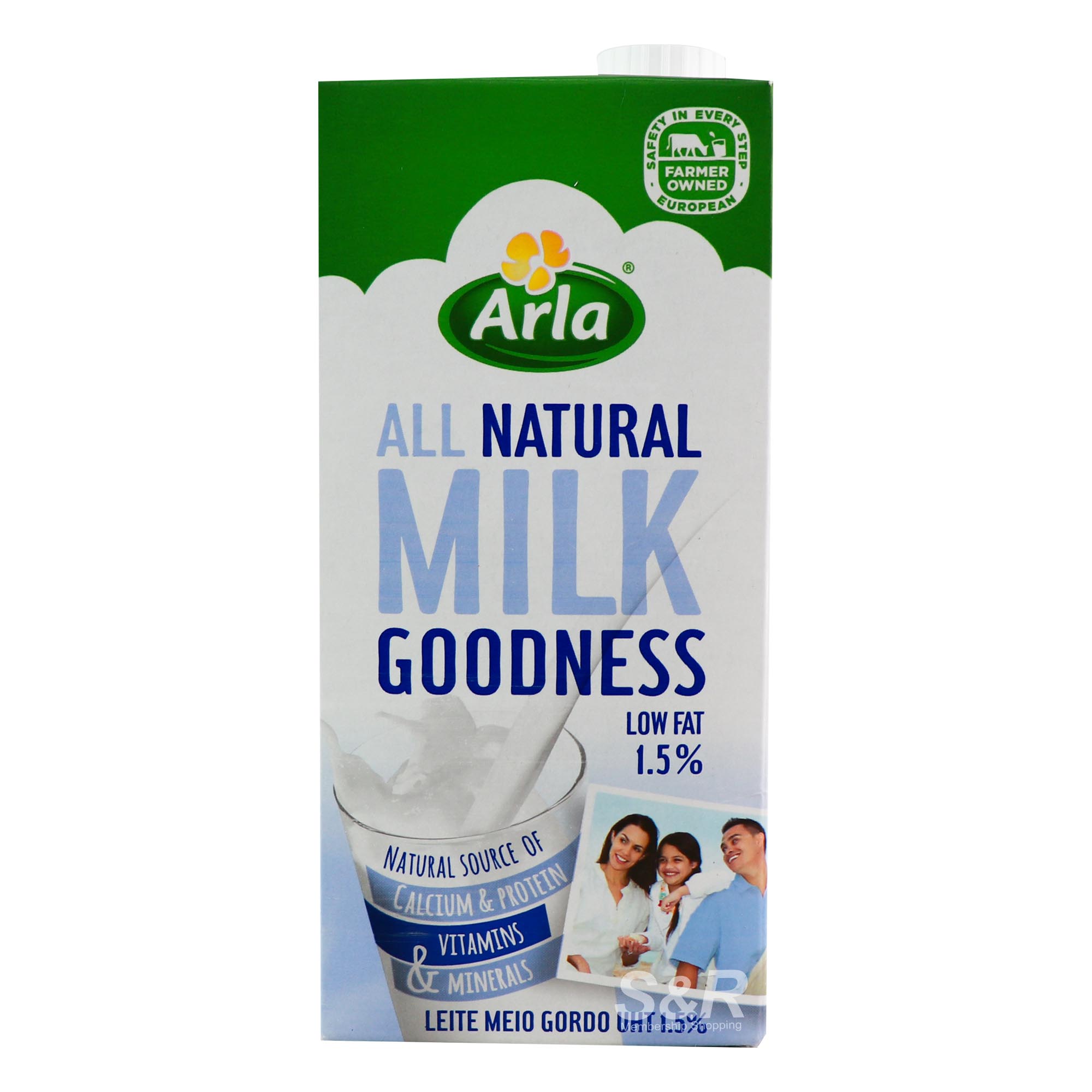 Arla Low Fat UHT Milk 1L